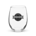 Stemless wine glass