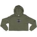 Embroidery Crop Hoodie